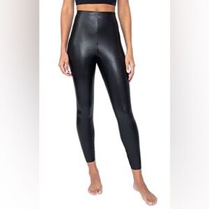 NWOT Faux Leather LeggingS 90 Degree by Reflex S